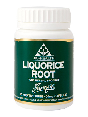 Bio Health Liquorice Root 400mg 60 caps